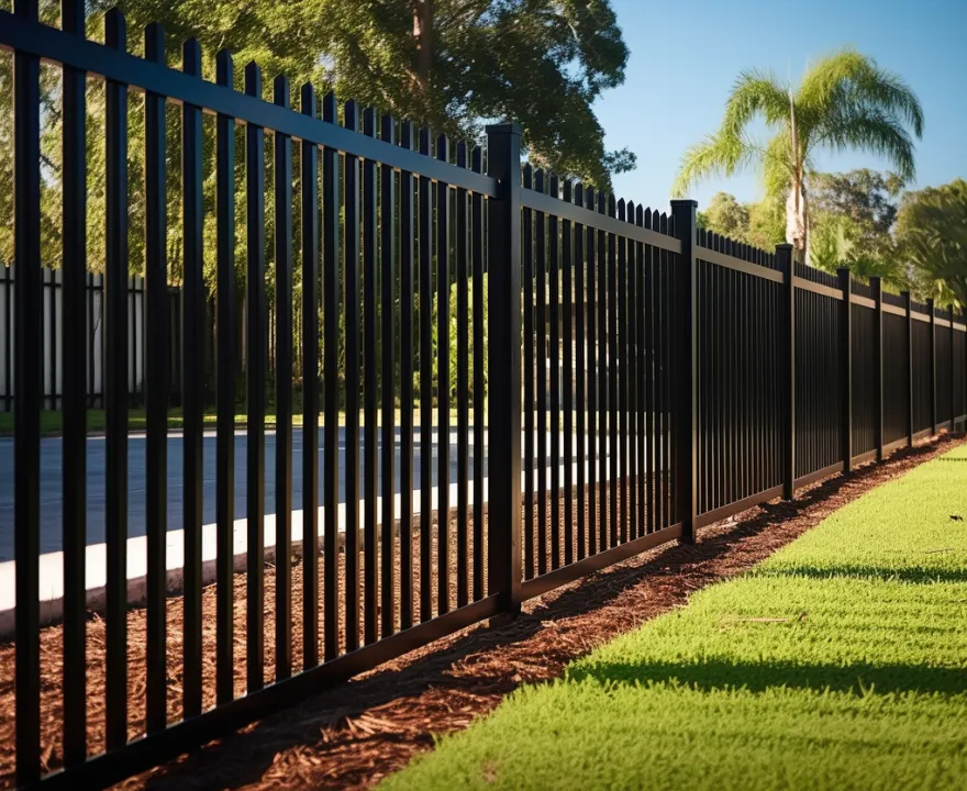An aluminium fence during daytime in Tweed Heads